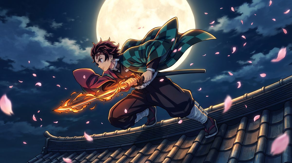 人兽月下剑舞原创视频